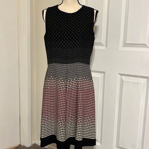 Harve Benard Signature Polka Dot A-Line Dress Size 10